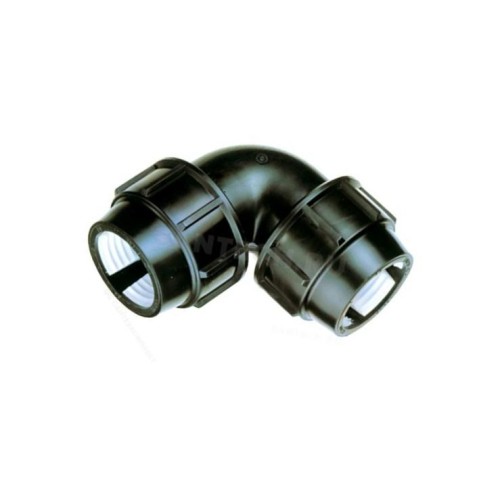 Отвод ПЭ компрессионный Дн 40 90гр Джилекс в Омске