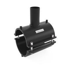 Седелка ПЭ100 электросварная Дн 90-63 Ру-16 SDR11 с фрезой TEGA