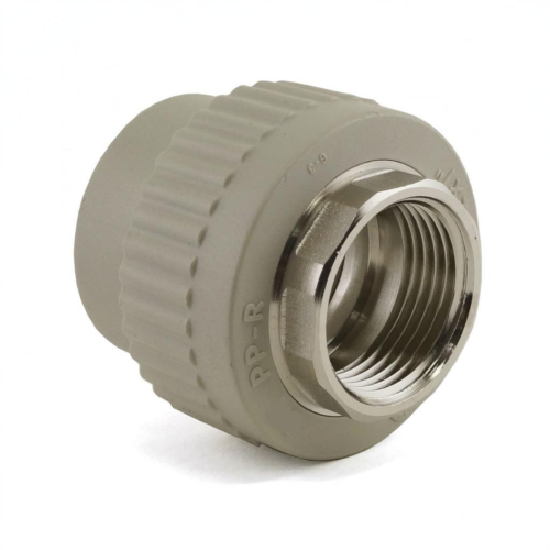 Муфта PP-R комбинированная серая ВР (ВН) Дн 20-1/2" с крестом Wavin Ekoplastik в Омске