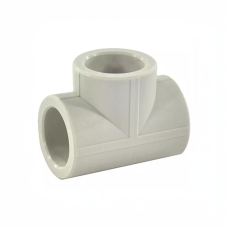 Тройник PP-R редукционный серый Дн 32-20-32 Wavin Ekoplastik