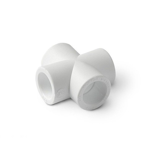 Крестовина PP-R белая Дн 20 Pro Aqua в Омске