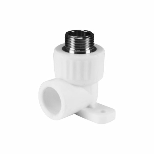 Водорозетка PP-R НР (НАР) Дн 20-1/2" 90гр белая Pro Aqua в Омске