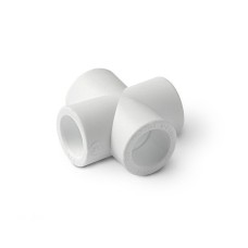 Крестовина PP-R белая Дн 32 Pro Aqua