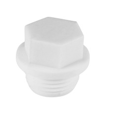 Заглушка PP-R НР (НАР) Дн 3/4" белая Pro Aqua