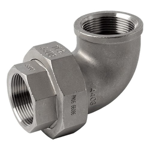 Американка нержавеющая угловая ВР (ВН) Ру 16 AISI 304 40 мм 1 1/2"