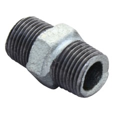 Ниппель чугунный оцинкованный НР Fittex PLUS 50 мм 2" ГОСТ 8958-75