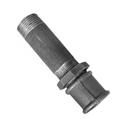 Сгон в сборе со стальной муфтой и контргайкой Ду 40 (1 1/2") в Омске