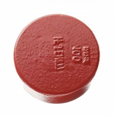 Заглушка чугунная SML Ду-100 торцевая безраструбная Китай