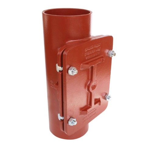 Ревизия чугунная SML Ду-150 с прямоугольной крышкой безраструбная Китай в Омске