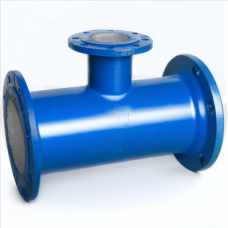 Тройник фланцевый ТФ Ду 250-100 (L=600-250) ВЧШГ с ЦПП цинк+AL ГОСТ ISO 2531-2012