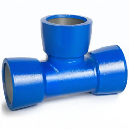 Тройник раструбный ТР Ду 100-100 45 градусов Тайтон ВЧШГ с ЦПП цинк+AL ГОСТ ISO 2531-2012 в Омске