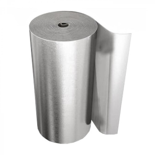 Рулон из вспененного полиэтилена 15/1,0-7 (Т<95°C) с фольгой серый Energoflex SUPER AL в Омске