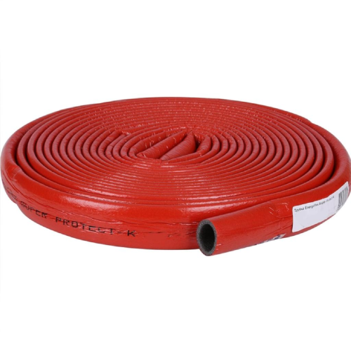 Трубка из вспененного полиэтилена 35/9 L=2м (Т<95°C) в защитной оболочке красный Energoflex SUPER PROTECT в Омске