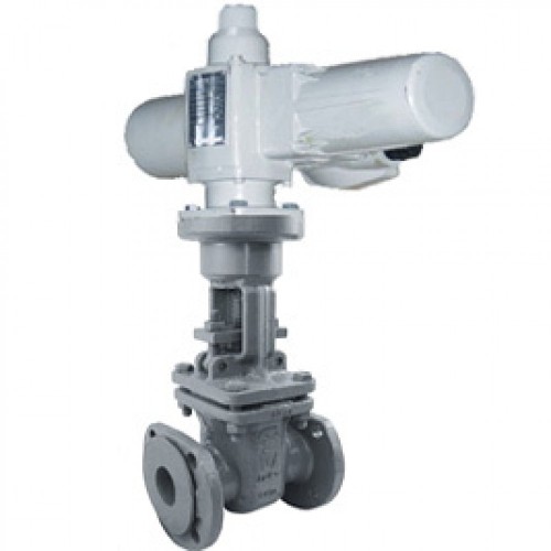 Задвижка стальная с электроприводом ГЗ и выдвижным шпинделем 30с941нж 100х230 мм в Омске