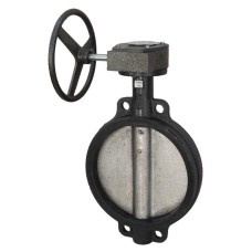 Затвор с чугунным диском и редуктором межфланцевый 1,6 МПа EPDM R59W GG25 Giacomini 350 мм