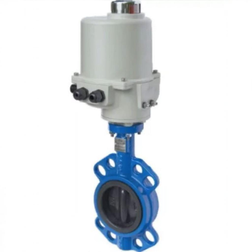 Затвор с чугунным диском и электроприводом межфланцевый 1,6 МПа EPDM ЗПФ GG25 ЛАЗ 40х33 мм в Омске